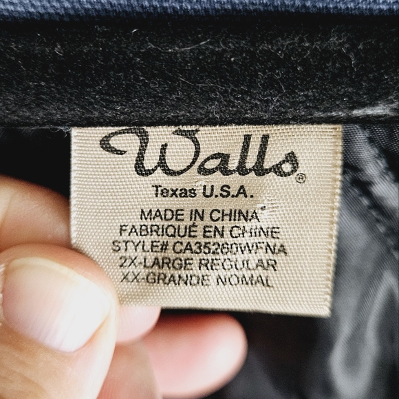 WALLS | Blizzard Pruf canvas full zip quilted interior insulated work vest - Picture 7 of 10